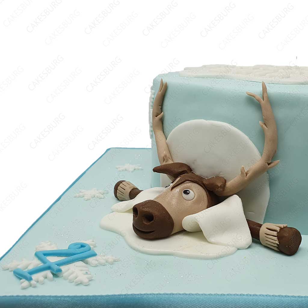 Frozen Olaf Cake #1
