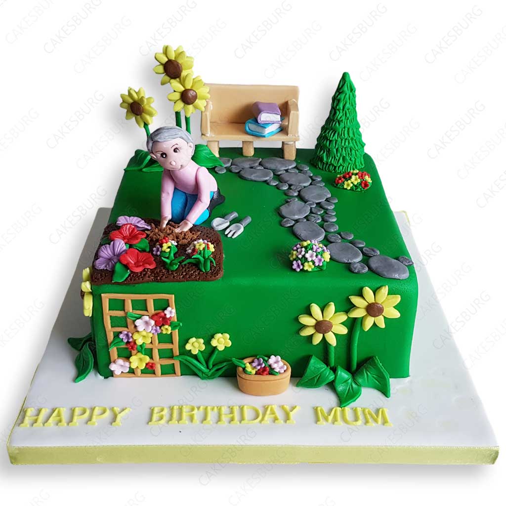 Flower Garden Cake | Eat Cake Today | Cake Delivery KL/PJ Malaysia