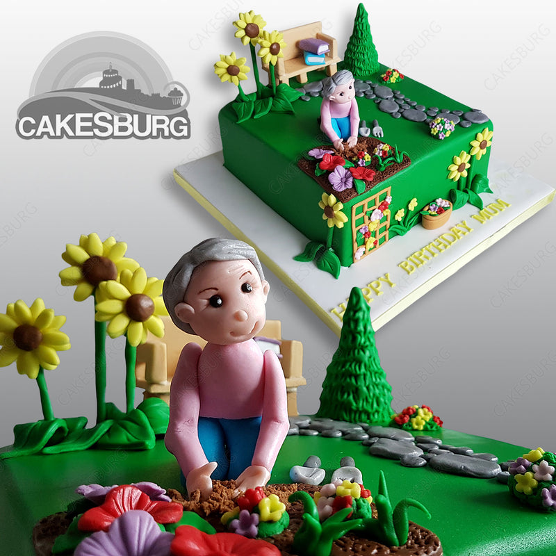 Butterfly Garden Cake | The Cake Blog