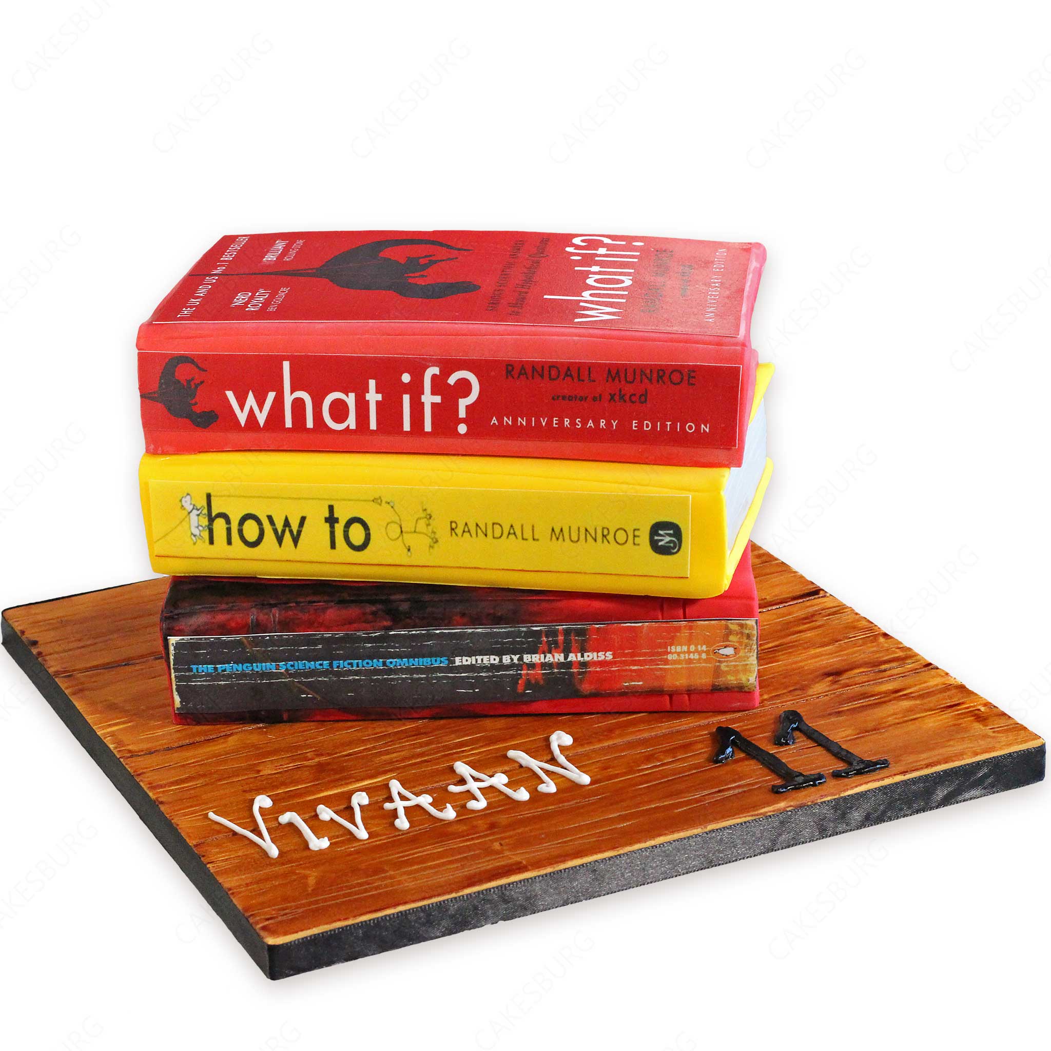 Stack Of Books Cake - Randall Munroe - [TOP SELLER]