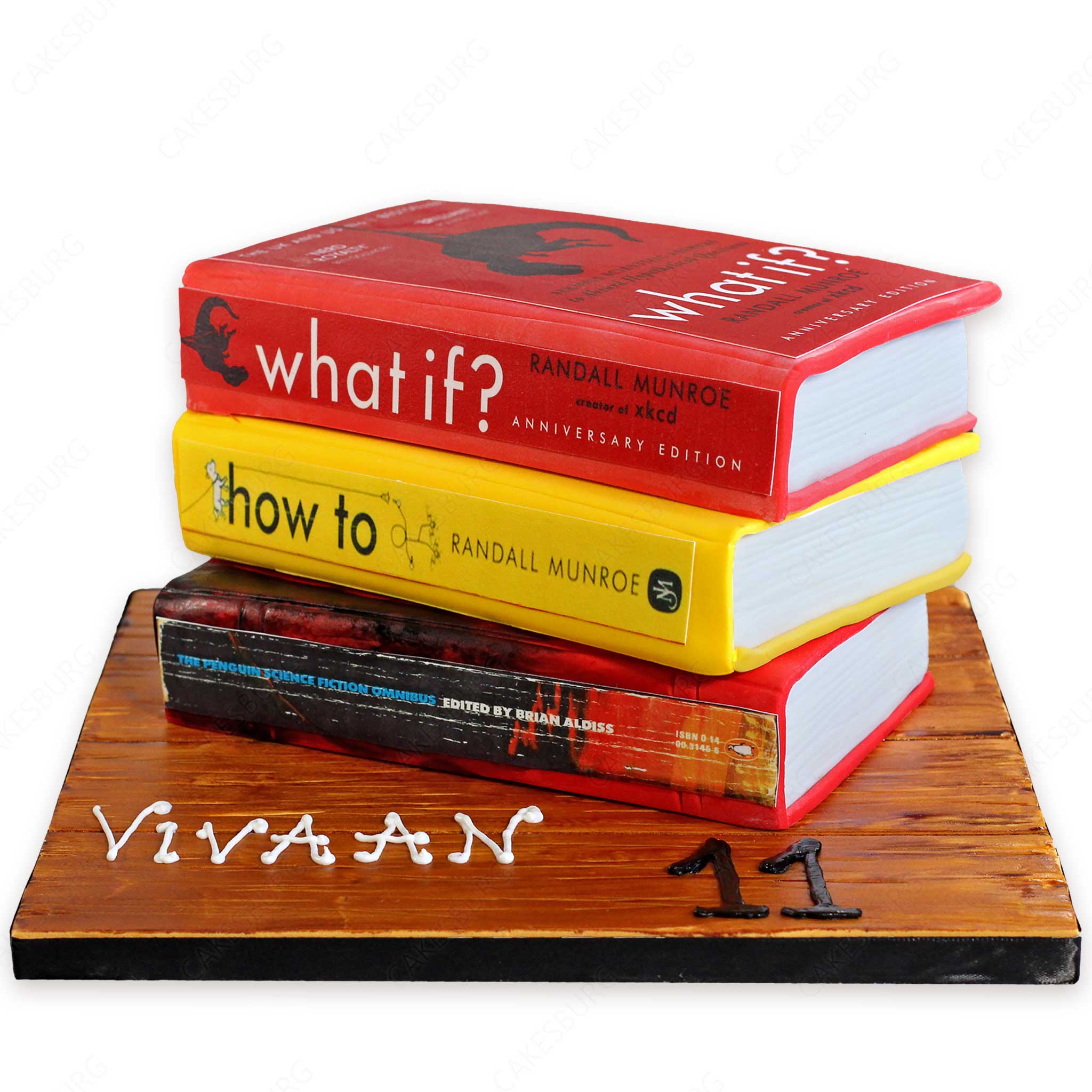 Stack Of Books Cake - Randall Munroe - [TOP SELLER]