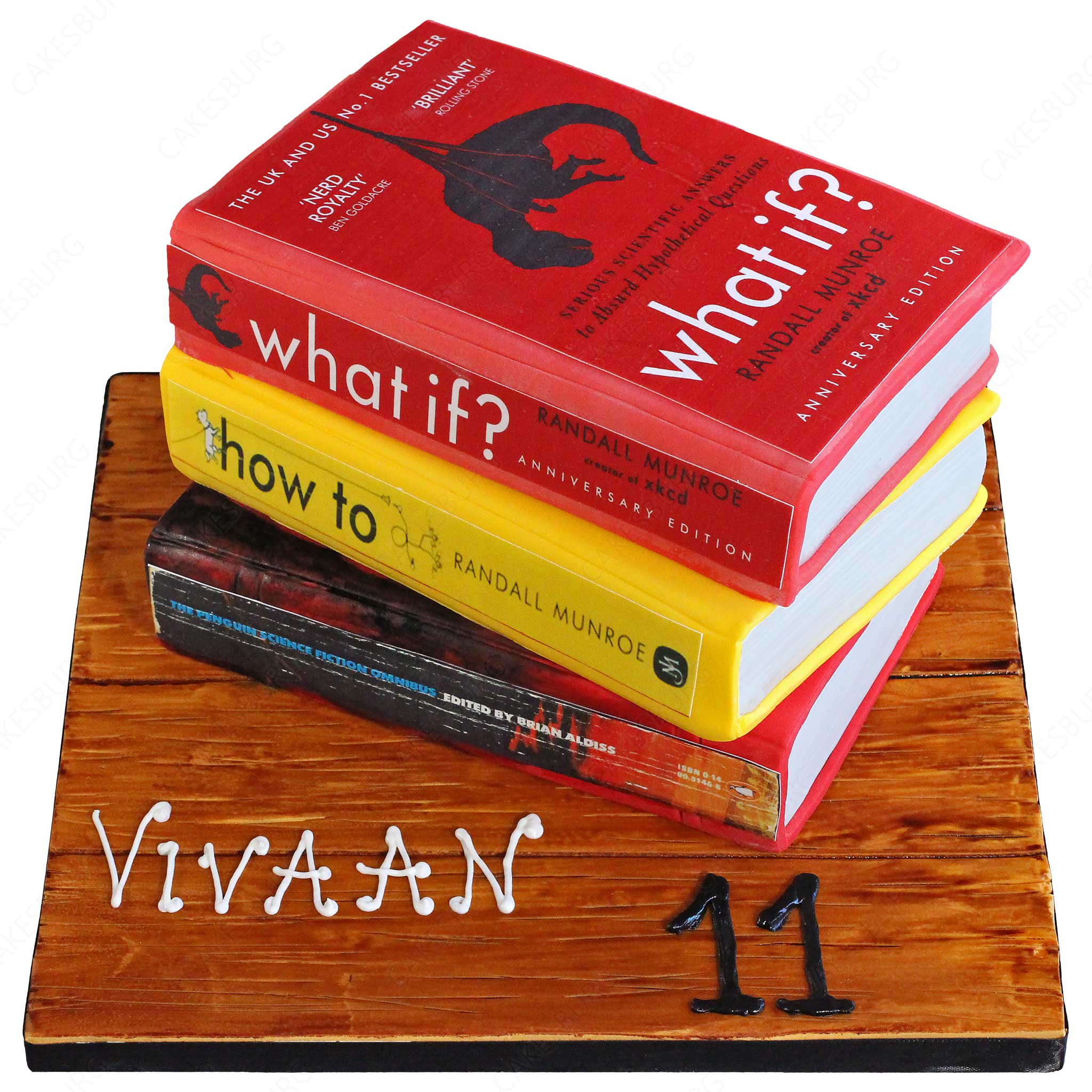Stack Of Books Cake - Randall Munroe - [TOP SELLER]