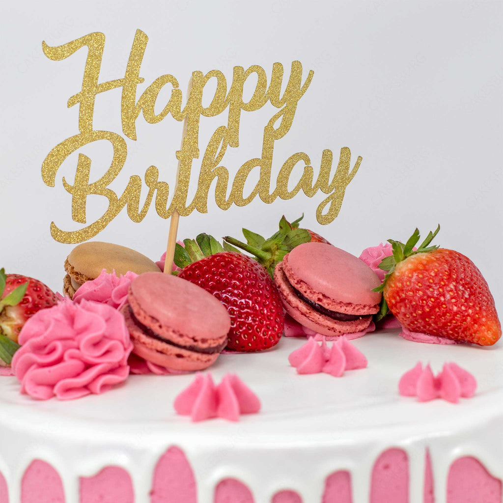 Happy Birthday Birthday Cake GIF - Happy Birthday Birthday Cake Pink -  Discover & Share GIFs