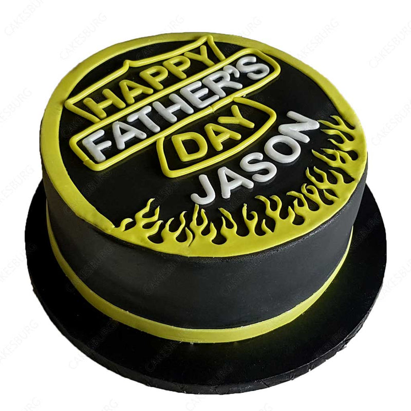 Harley Davidson Father's Day Cake