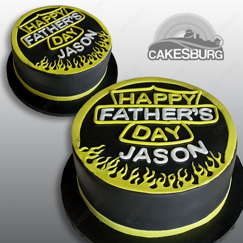 Harley Davidson Father's Day Cake