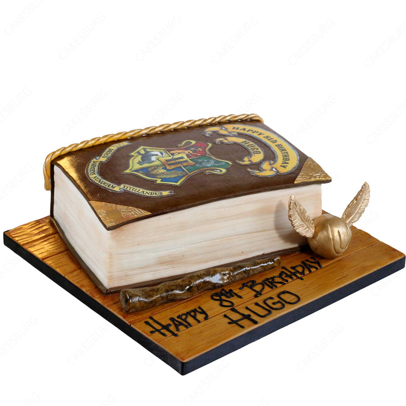 Harry Potter Novel Book Cake