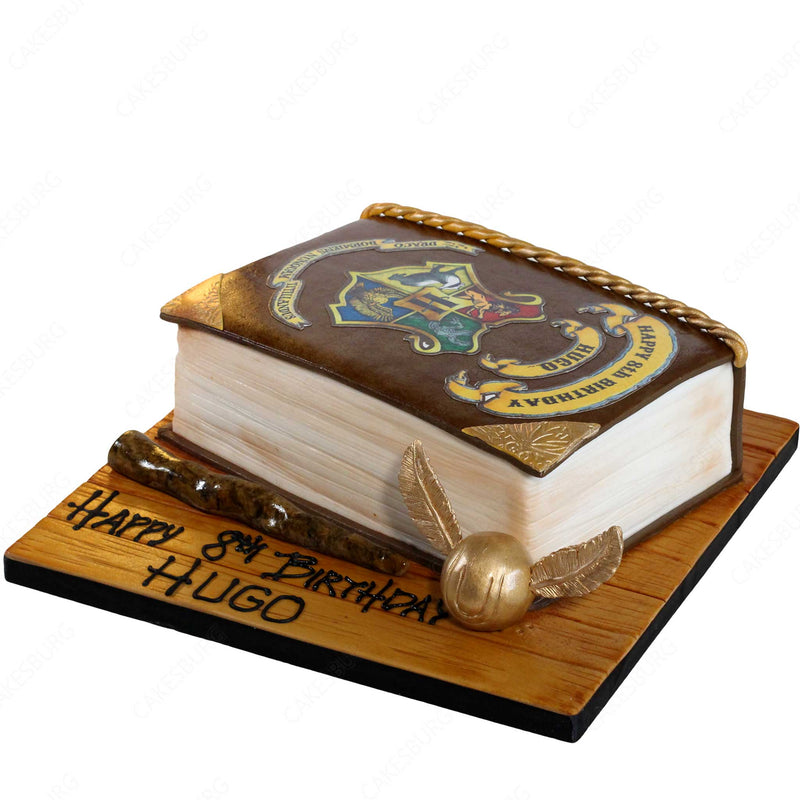 Harry Potter Novel Book Cake