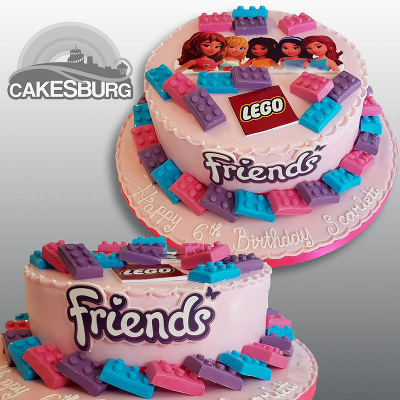 Roblox Cake Topper -  in 2023  Roblox cake, Lego friends cake