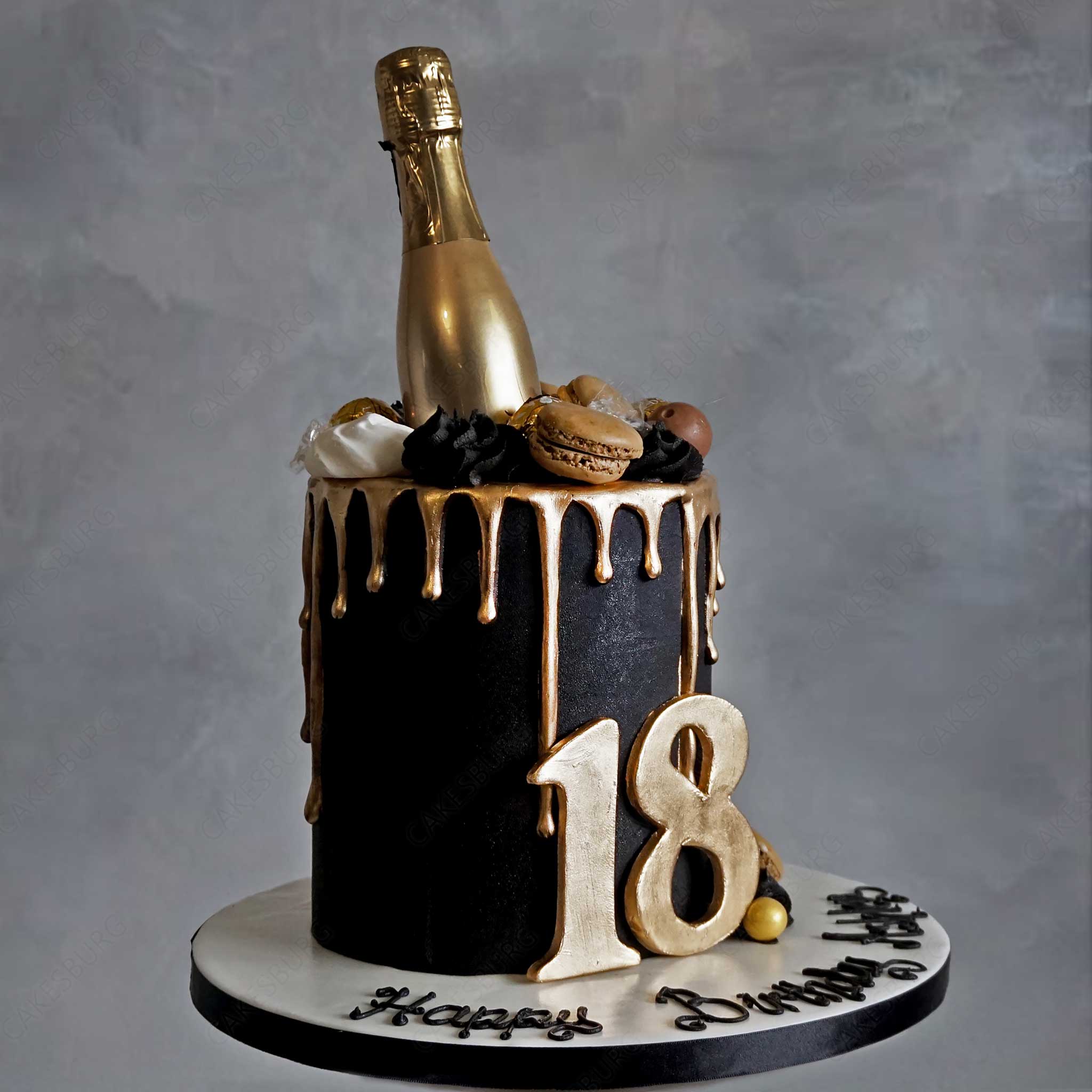 The Milestone Luxe: Gold Edition Celebration Cake - [TOP SELLER]
