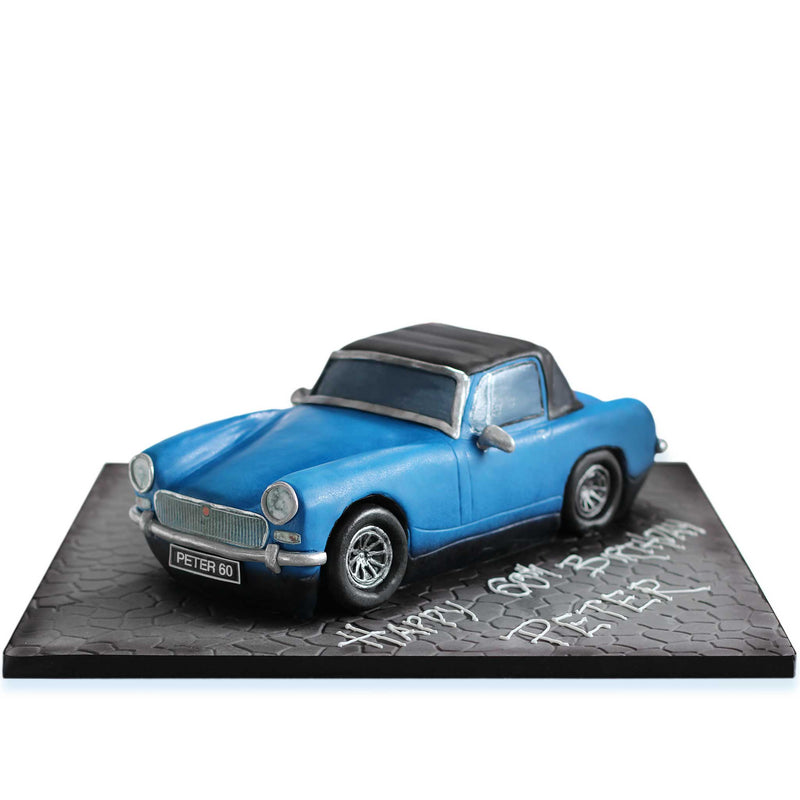 MG Midget Classic Car Cake
