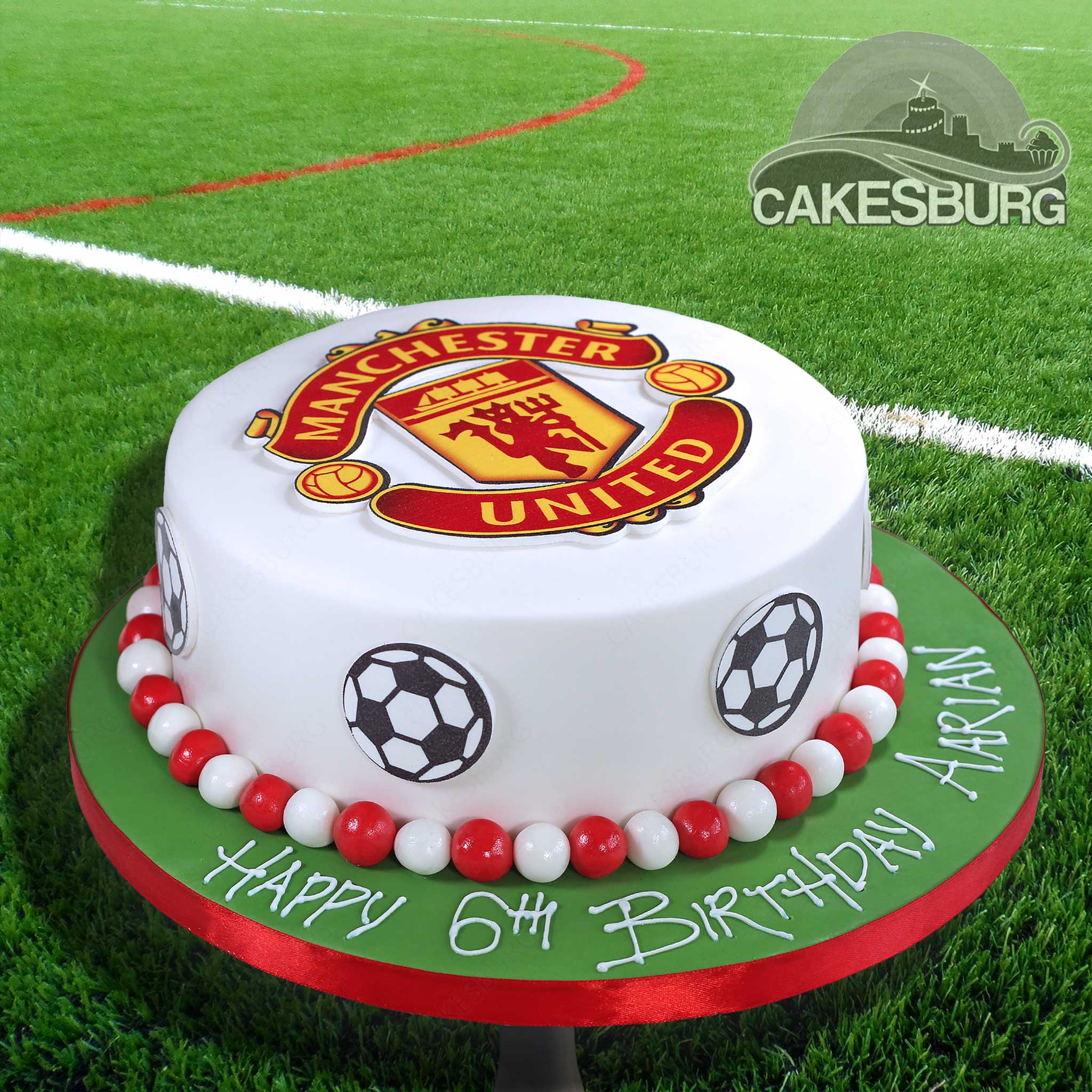 Manchester United Football Cake #1 - [TOP SELLER]