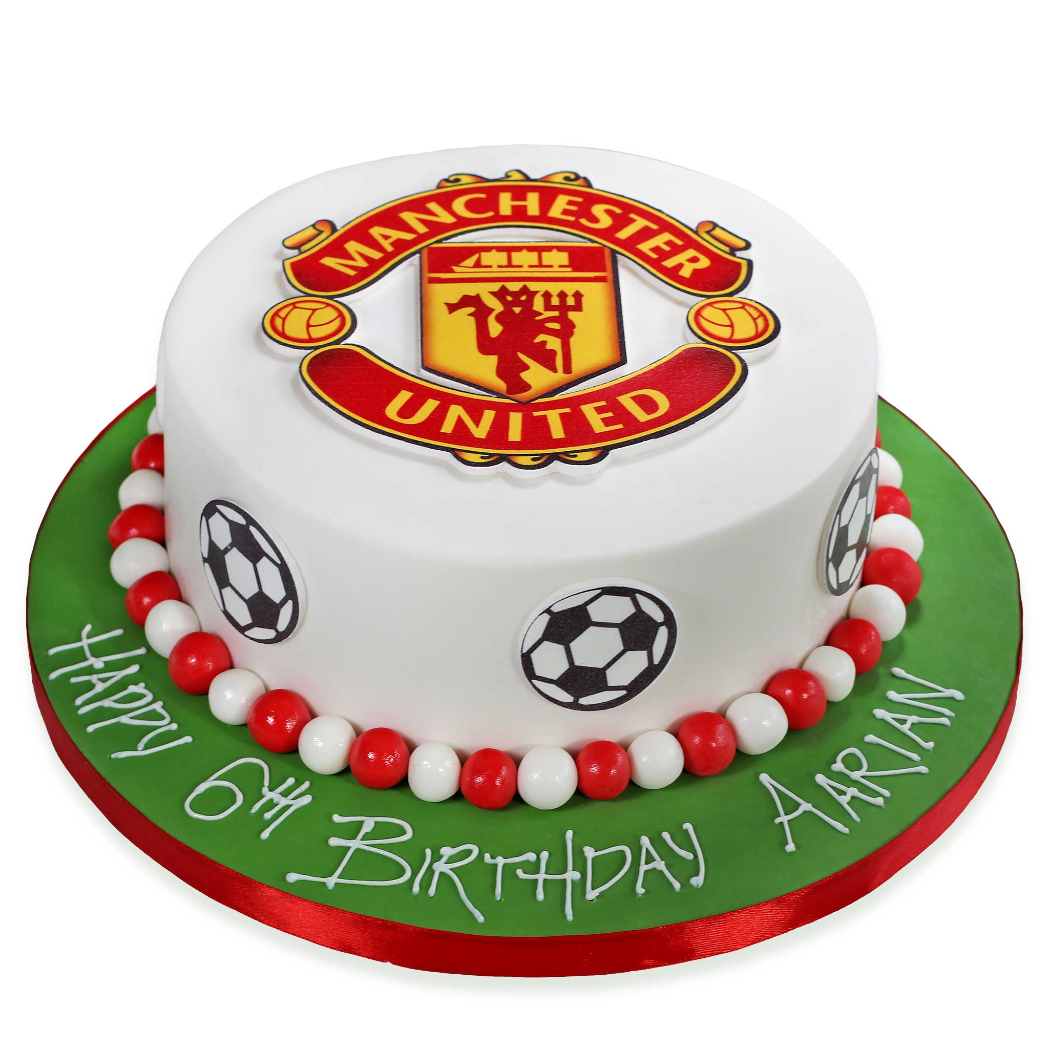 Manchester United Football Cake #1 - [TOP SELLER]