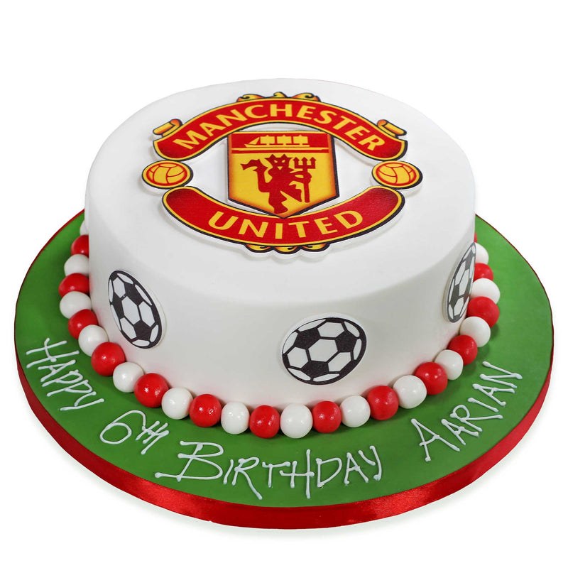 Manchester United Football Cake