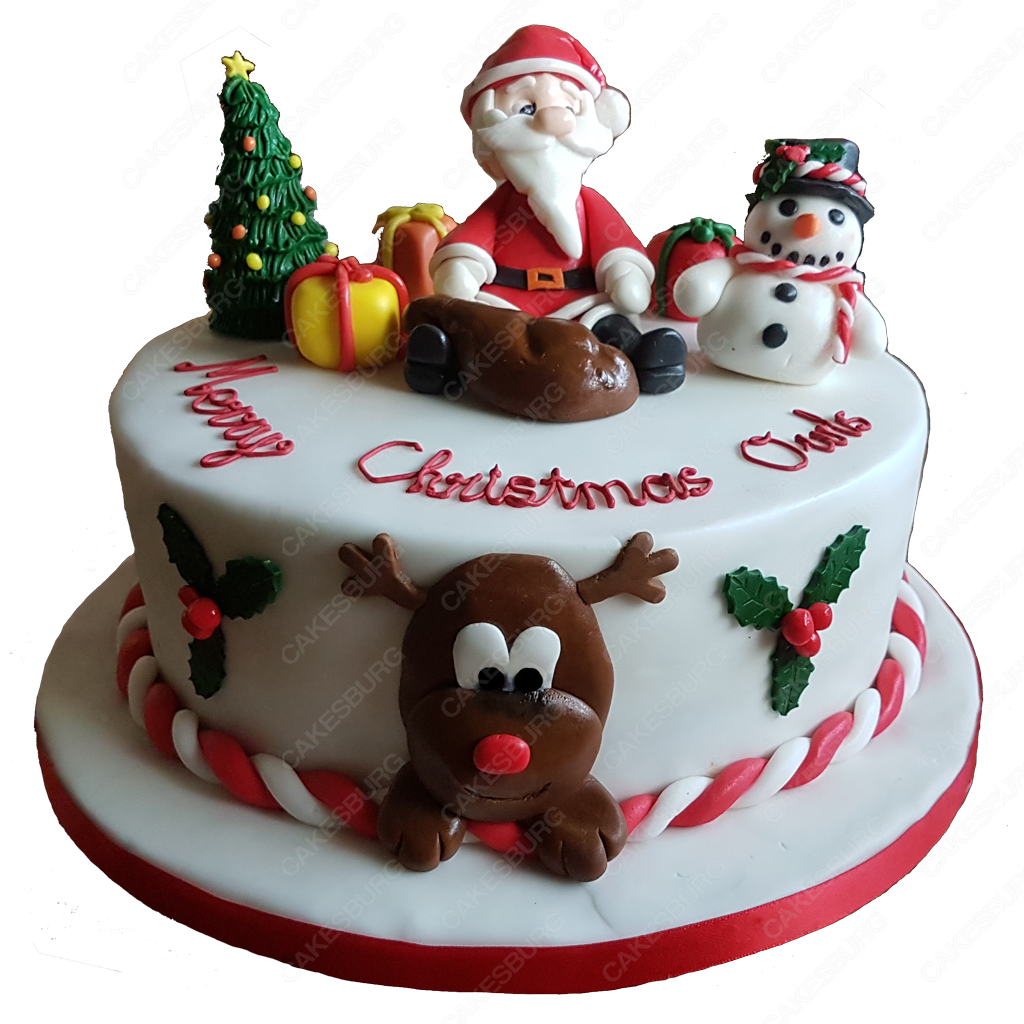 Merry Christmas Cake - Cakesburg