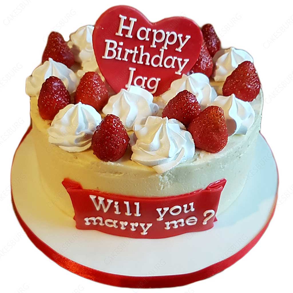 Buttercream Message Cake