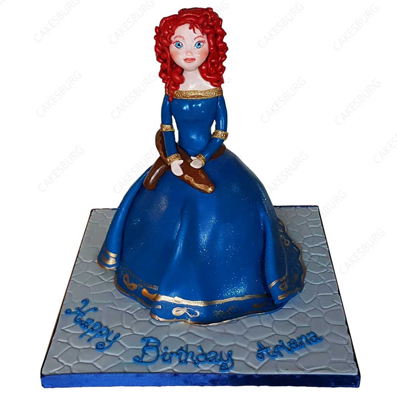 Brave Merida Cake