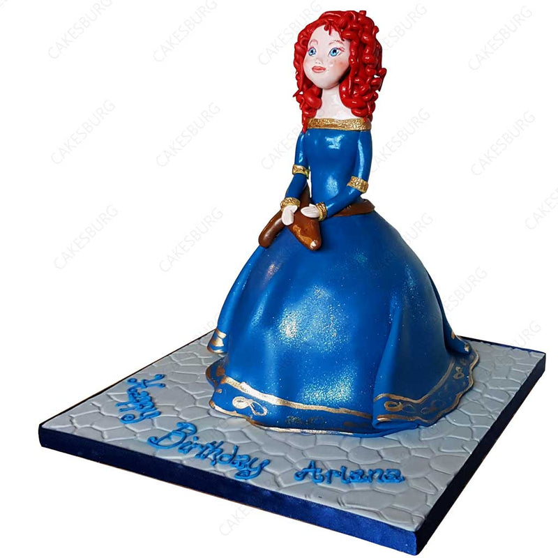 Brave Merida Cake