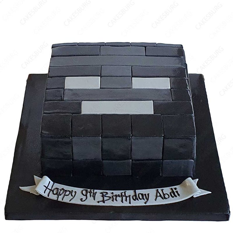 Minecraft Wither Cake