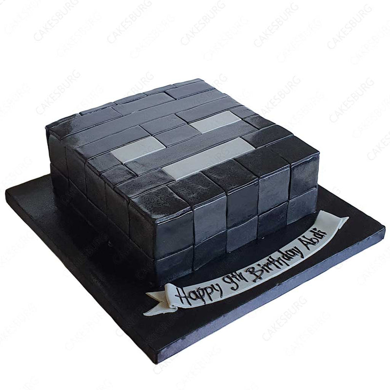 Minecraft Wither Cake