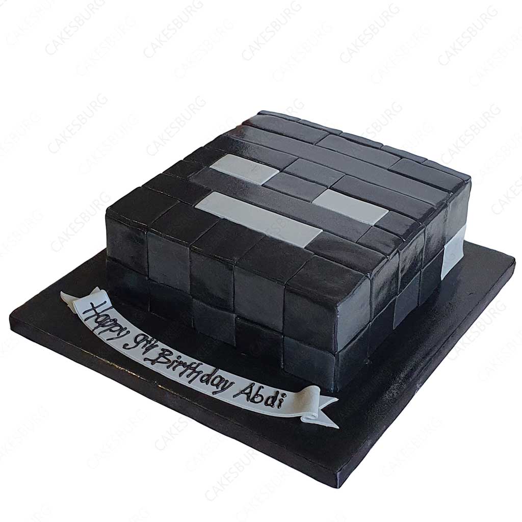 Minecraft Wither Cake