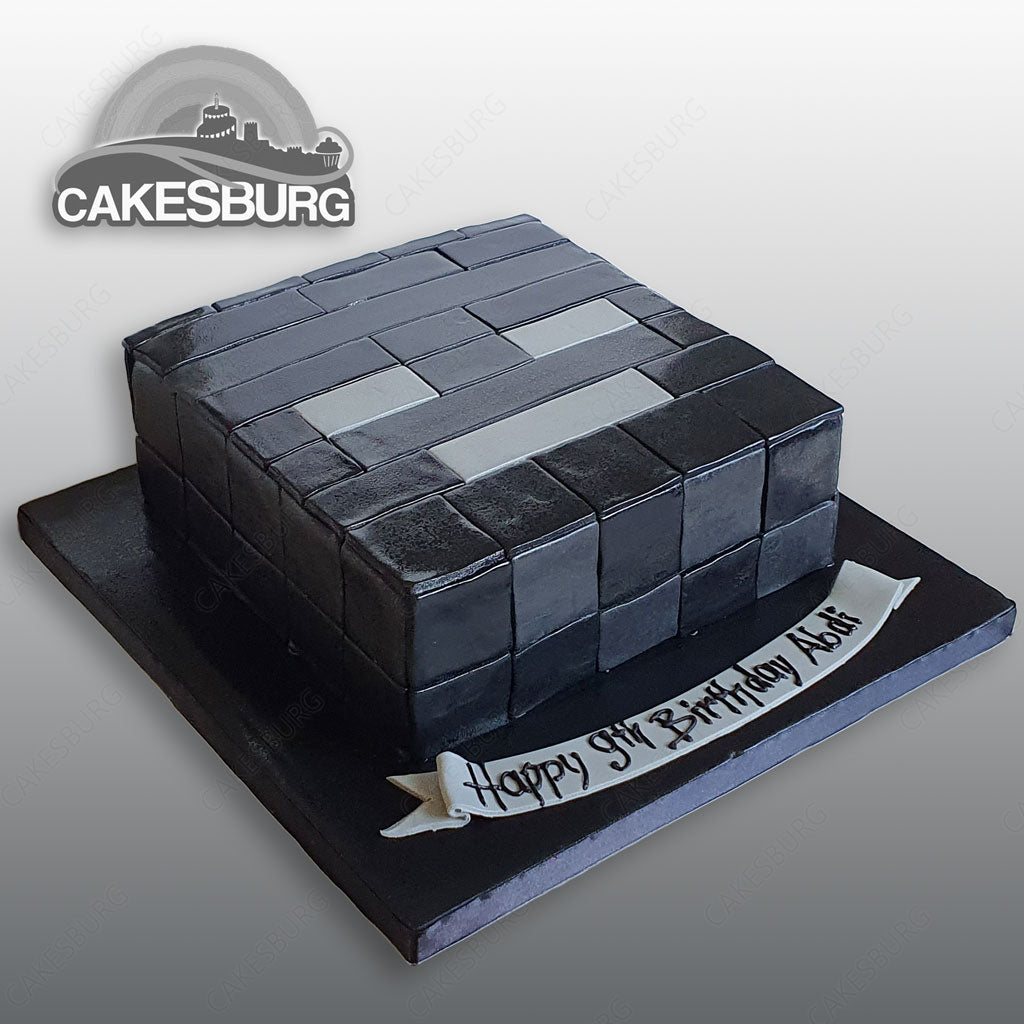 Minecraft Wither Cake