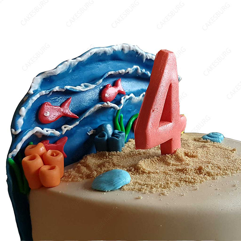 Moana Beach Cake
