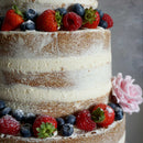 Naked Wedding Cake