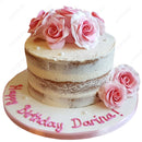 Rosa Naked Cake