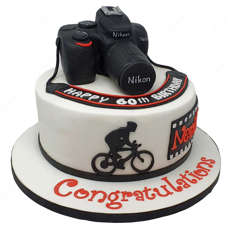 Canon/Nikon DSLR Camera Cake | Camera cakes, Nikon dslr camera, Cake