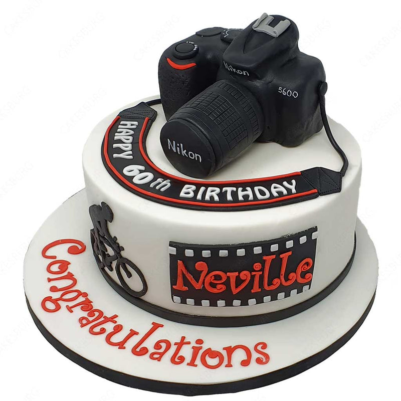 Canon Camera Cake - Perfect for Photography Enthusiasts