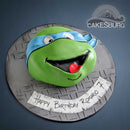 Ninja Turtles Head Cake