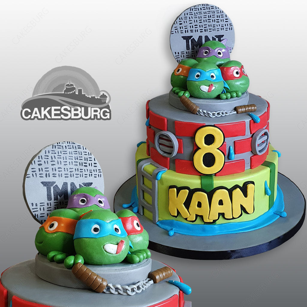 Logo Ninja Birthday Cake