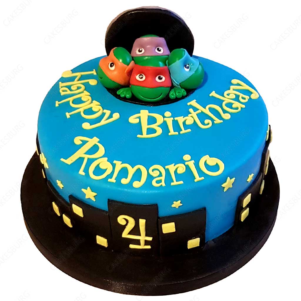 Ninja Turtles Cake #1