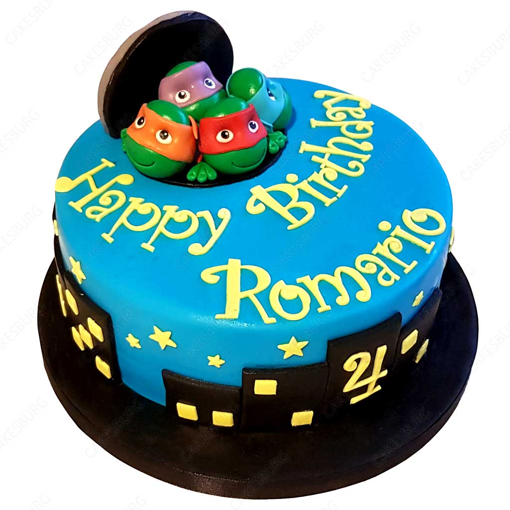 Ninja Turtles Cake #1