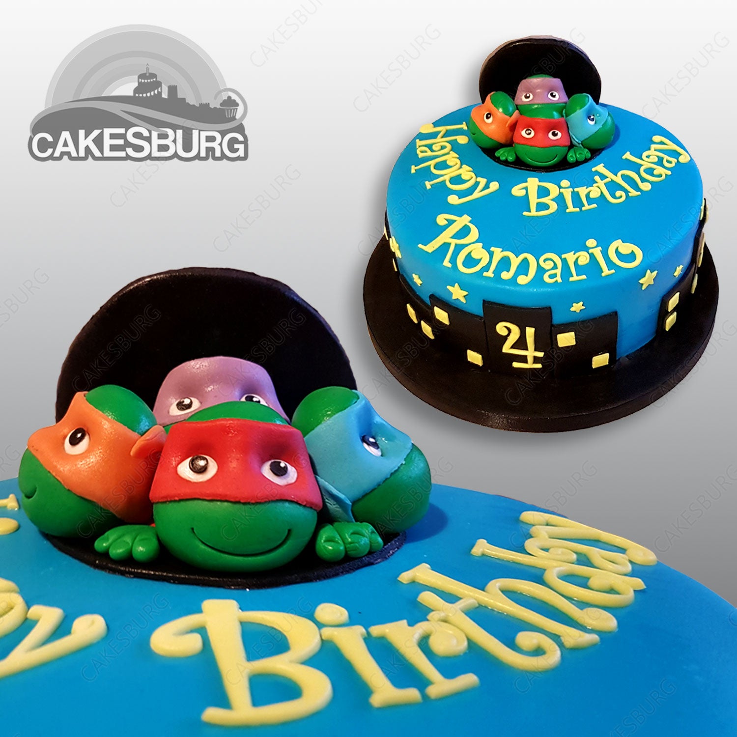 Ninja Turtles Cake #1