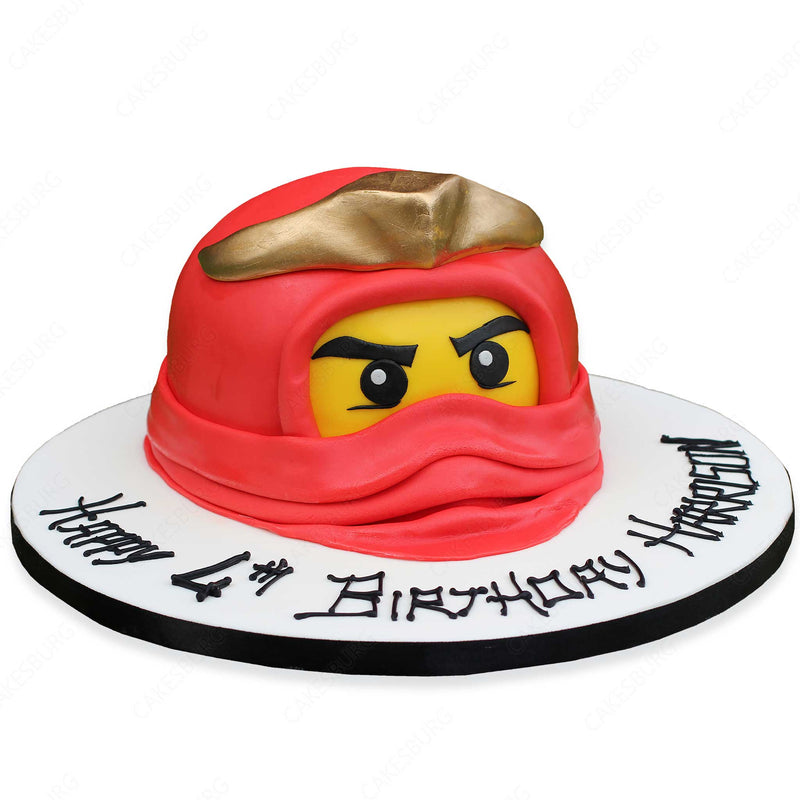 Ninjago Head Cake - Kai