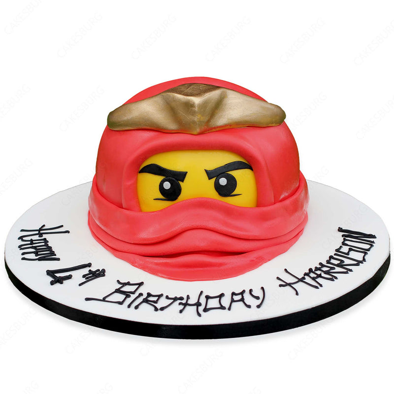 Ninjago Head Cake - Kai