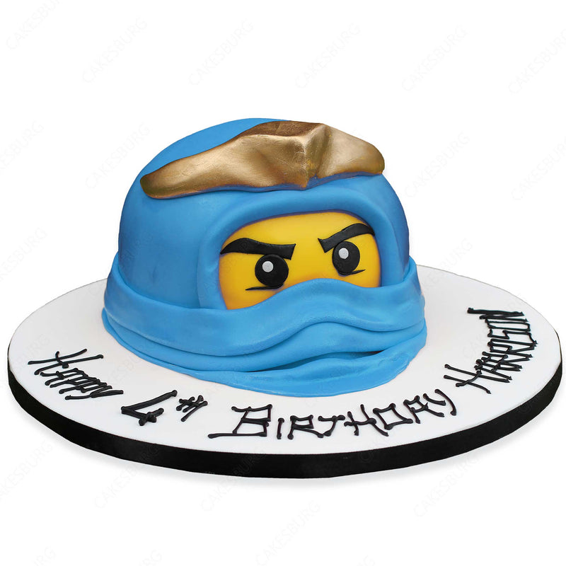 Ninjago Head Cake - Jay