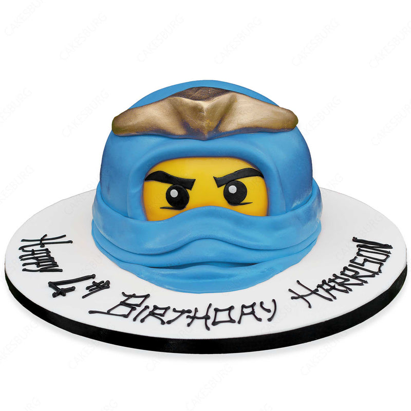Ninjago Head Cake - Jay