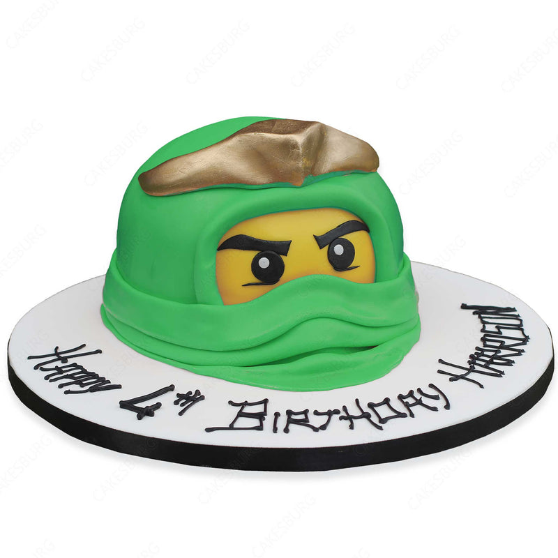 Ninjago Head Cake - LLoyd