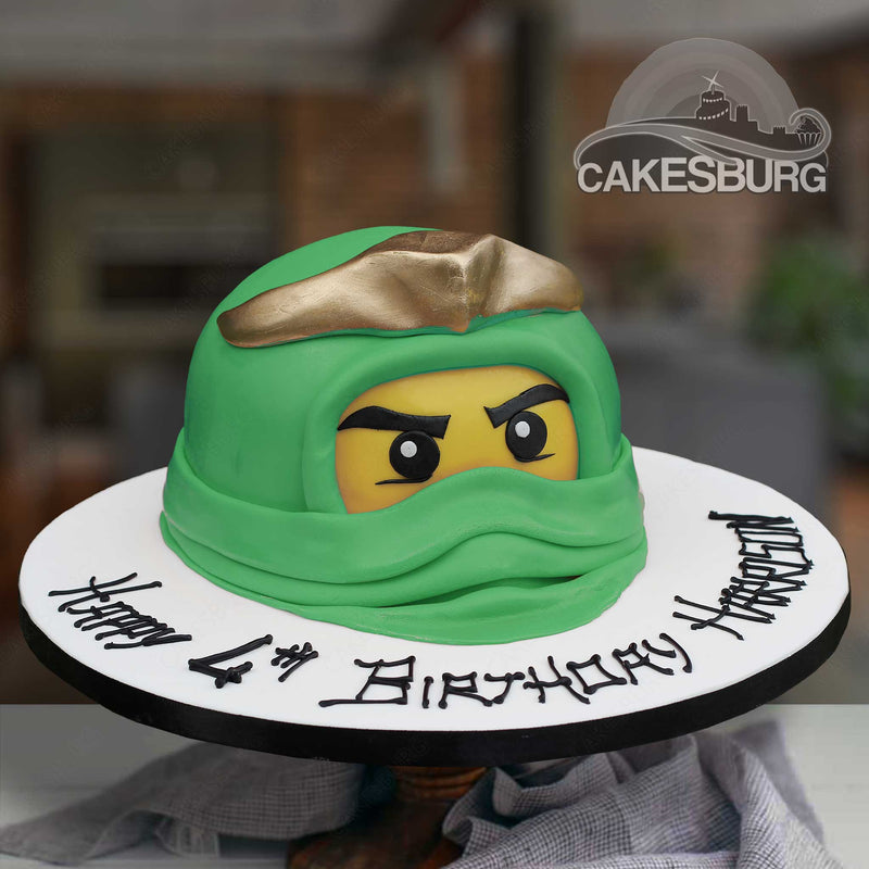 Ninjago Head Cake - LLoyd