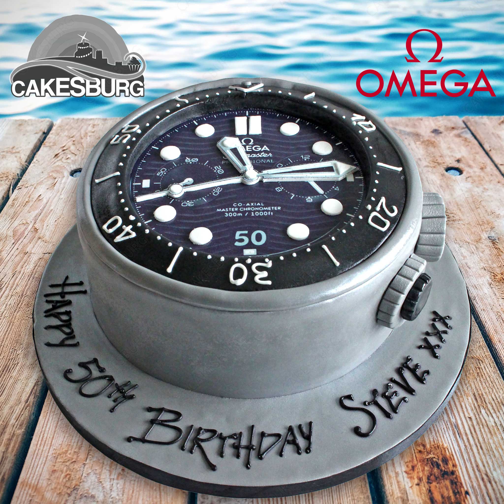 Luxury Watch Cake #03