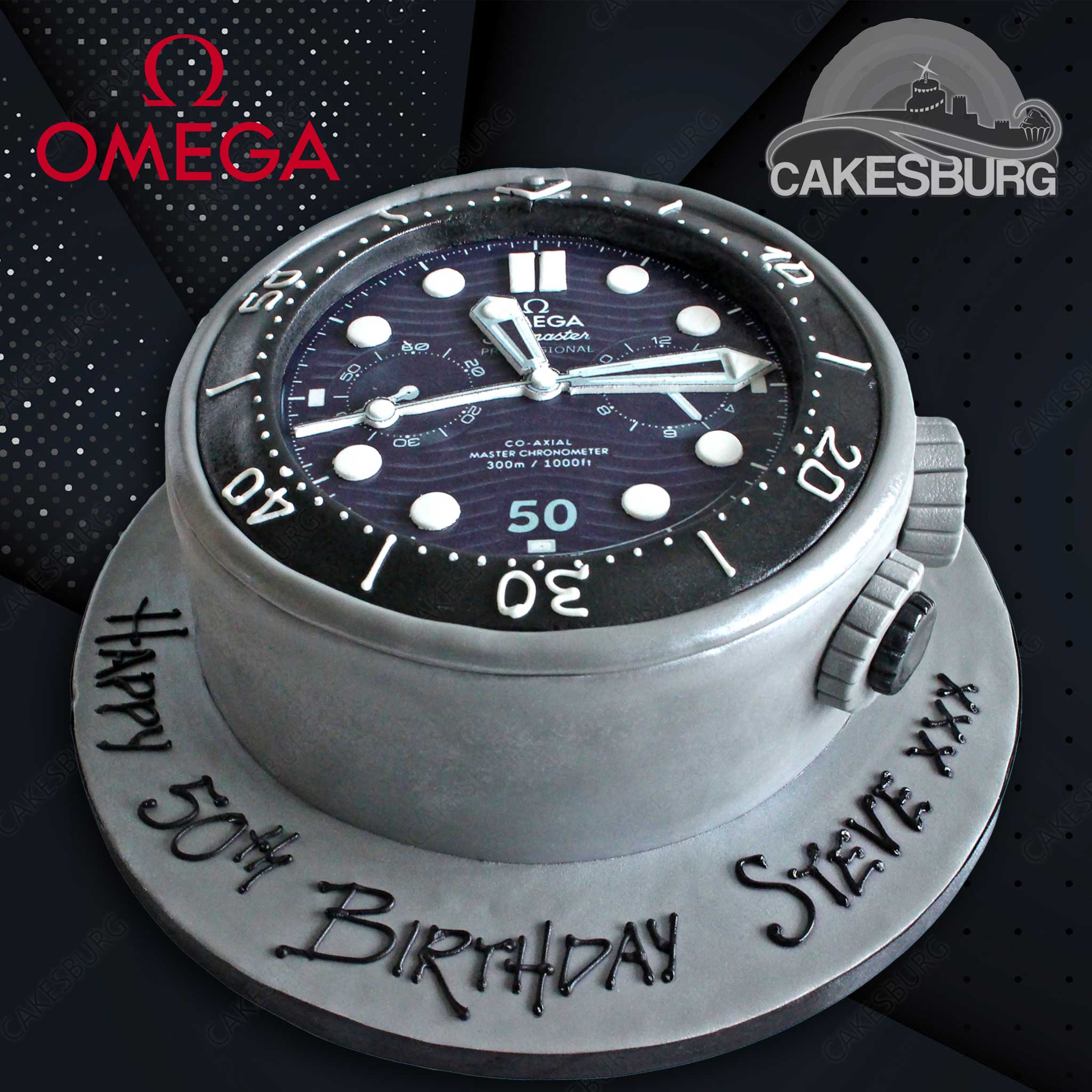 Luxury Watch Cake #03