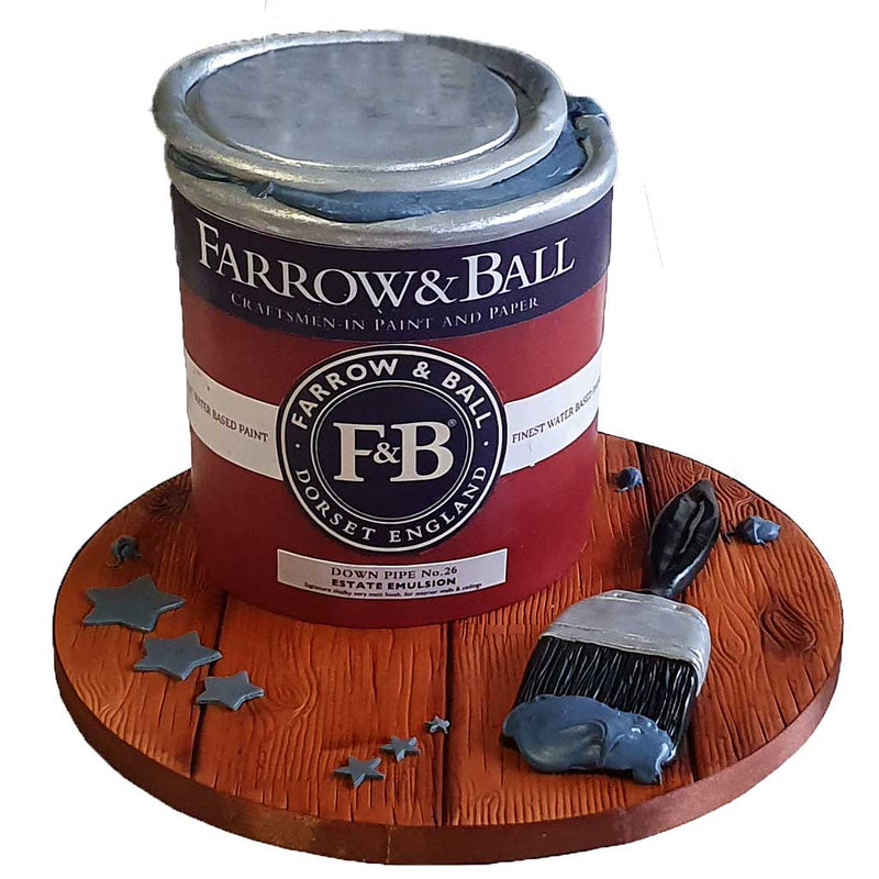 Farrow & Ball Paint Tin Cake
