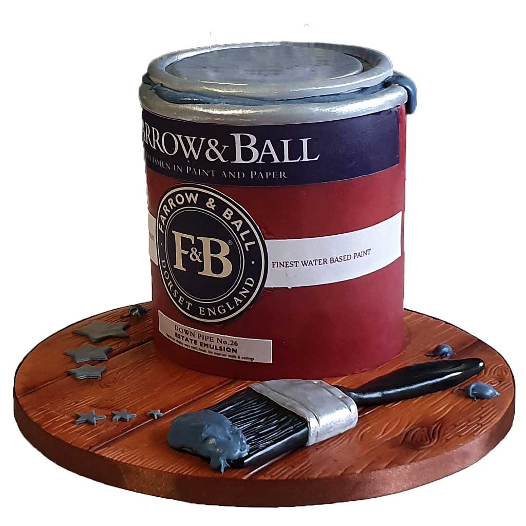 Farrow & Ball Paint Tin Cake