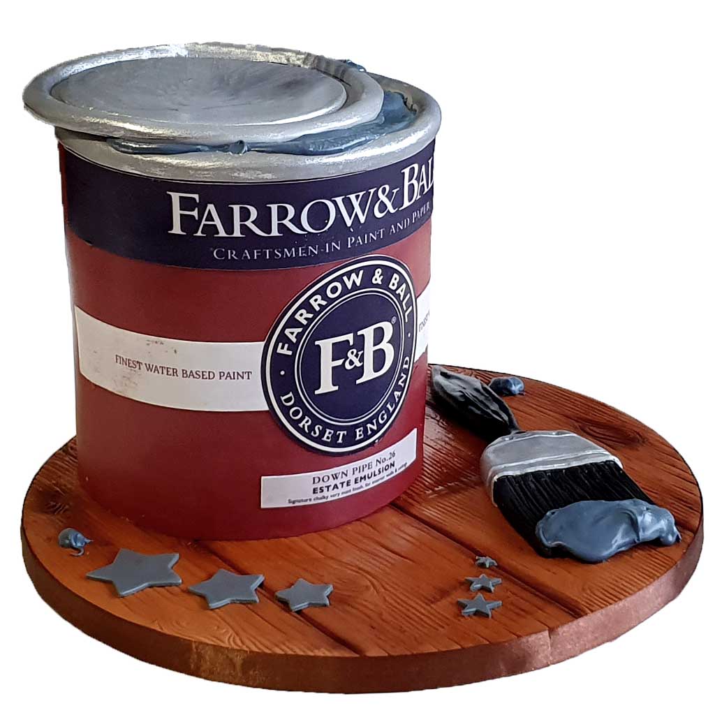 Farrow & Ball Paint Tin Cake