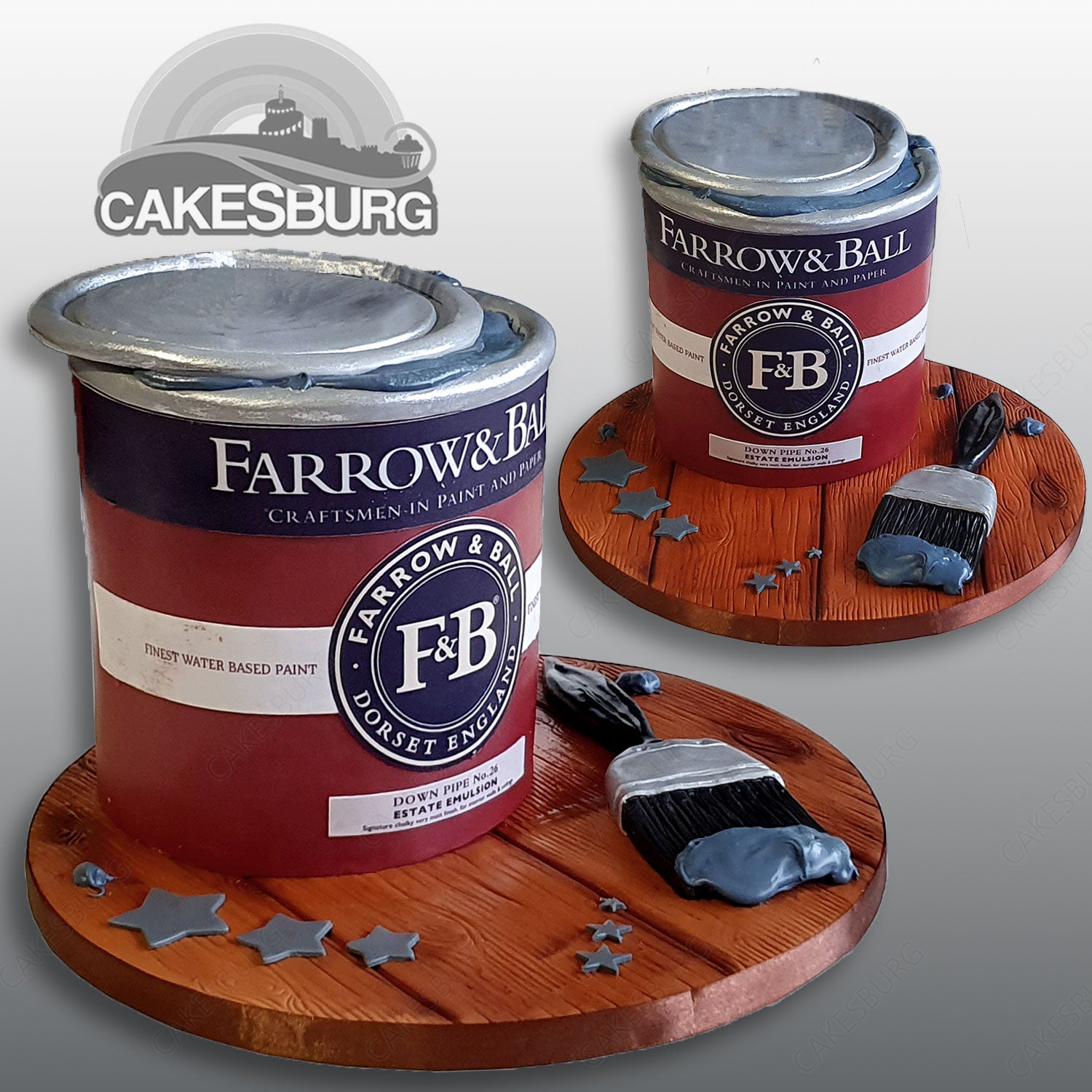 Farrow & Ball Paint Tin Cake