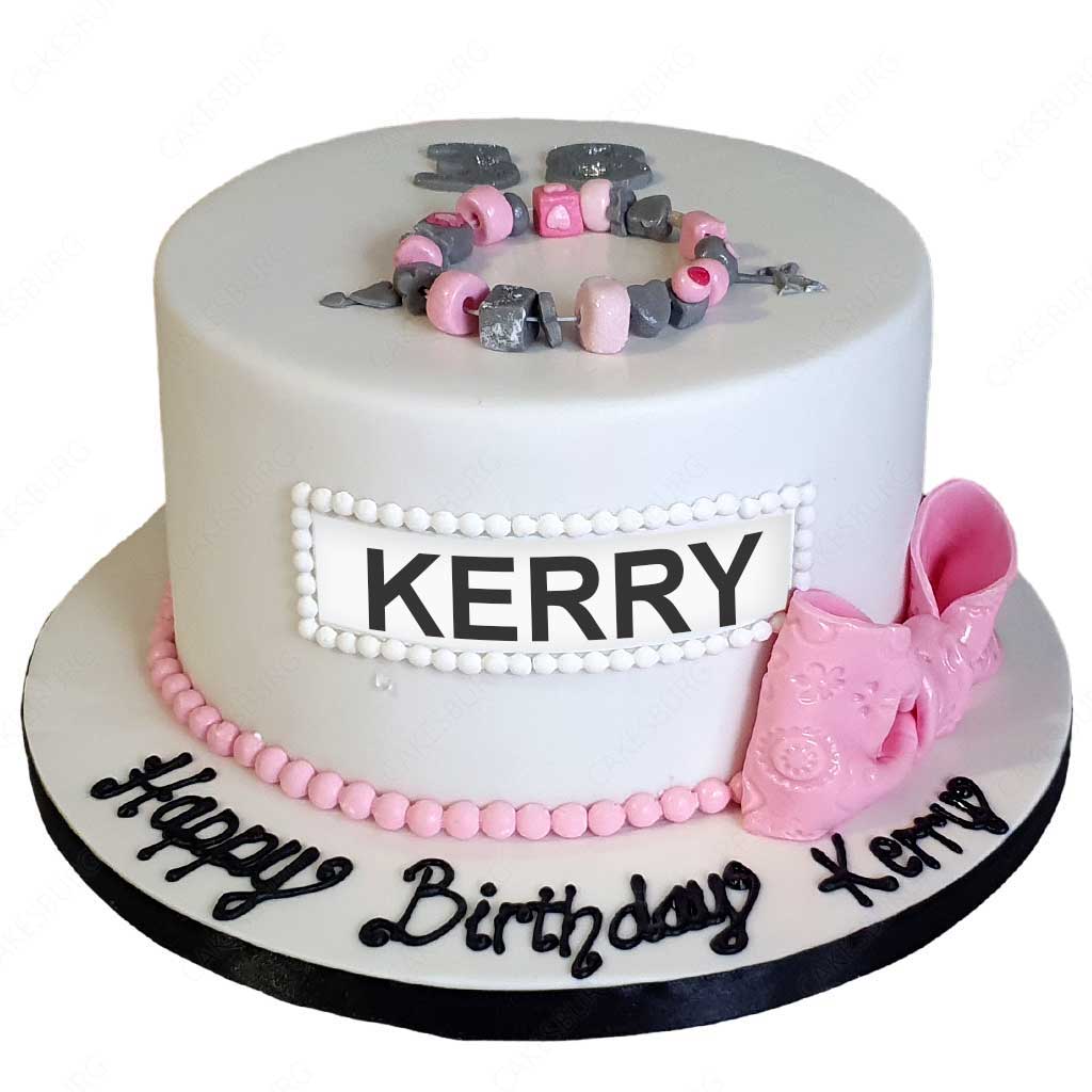 Charm & Bracelet Cake  #1