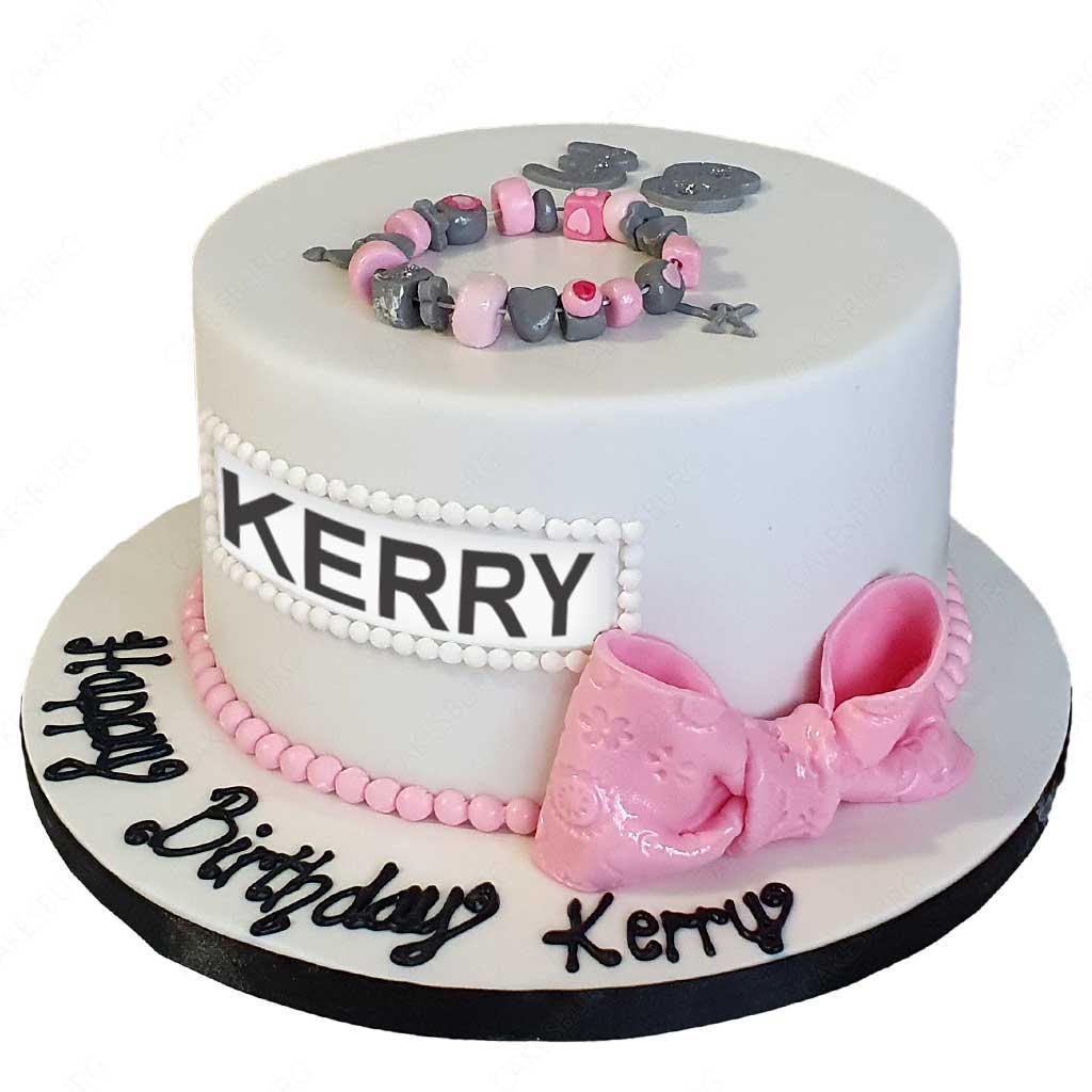 Charm & Bracelet Cake  #1