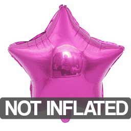 34" Pink Number Balloons (Flatpack)